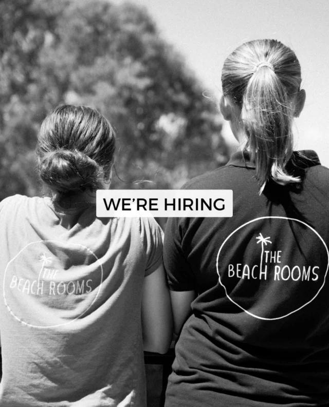 We’re hiring!

The Beach Rooms is looking for more Junior House Keeping team members for weekend shifts!

✉️ Contact our team at
admin@thebeachrooms.com.au to apply.
We can’t wait to meet you!

#nambucca #nambuccaheads #nambuccariver